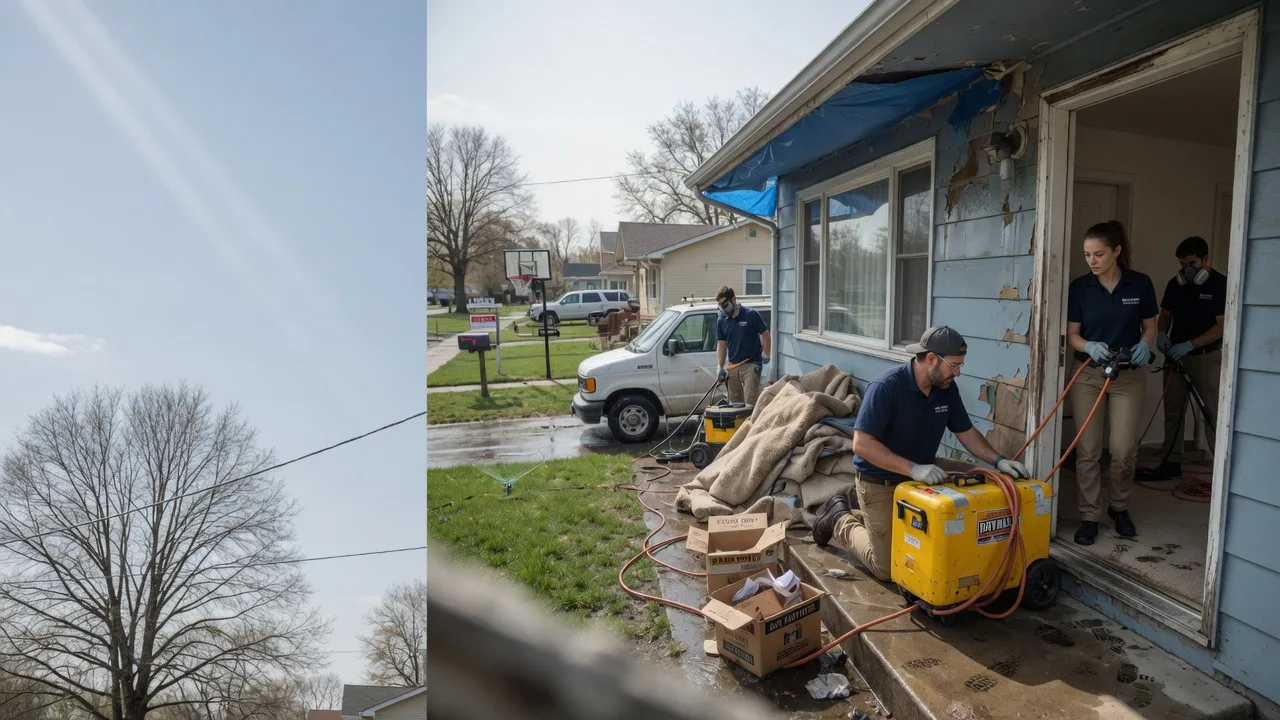 Basement Flood Cleanup in Damascus, AR near me